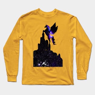 Space dream horse . Long Sleeve T-Shirt